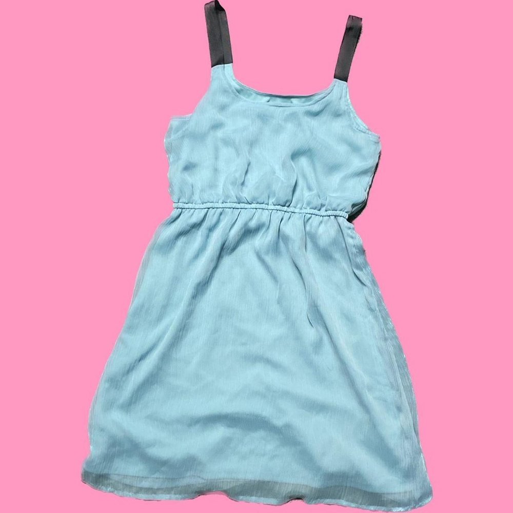 xhilaration baby blue dress womens size medium